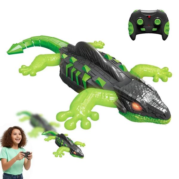 2026 New Electric Remote Control Wall Climbing Car Gecko Simulated Animal Model Toy Childrens Gift Toys
