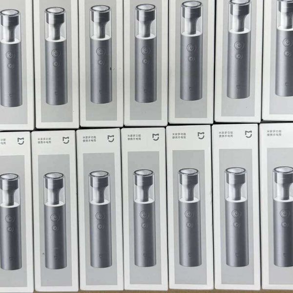 2024 Xiaomi Mijia Multi Functional Flashlight Portable 125G 3100Mah Ip65 Waterproof 1000Lm Emergency Lighting Mjsdt002qw