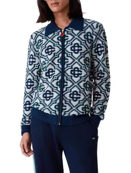 2026 Spring Casabalnc New High-street Designer Wool Knit Zip-up Cardigan Jacket Unisex Jacquard Lapel Buttons Fashion Thermal Knitted Loose Pullover Sweater Coat tn, Lightsteelblue
2026 Spring Casabalnc New High-street Designer Wool Knit Zip-up Cardigan Jacket Unisex Jacquard Lapel Buttons Fashion Thermal Knitted Loose Pullover Sweater Coat tn, Lightsteelblue