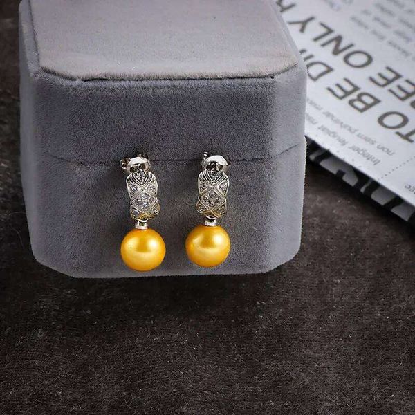 Pearl Earrings, 925 Sterling Silver