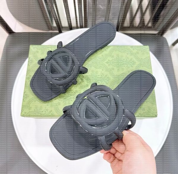Designers Sandals Luxury Slide Interlocking Women Ladies Hollow new color Platform Slippers Women Slide Sandals Fashion Classics Retro Lovely Sunny Beach Sandals