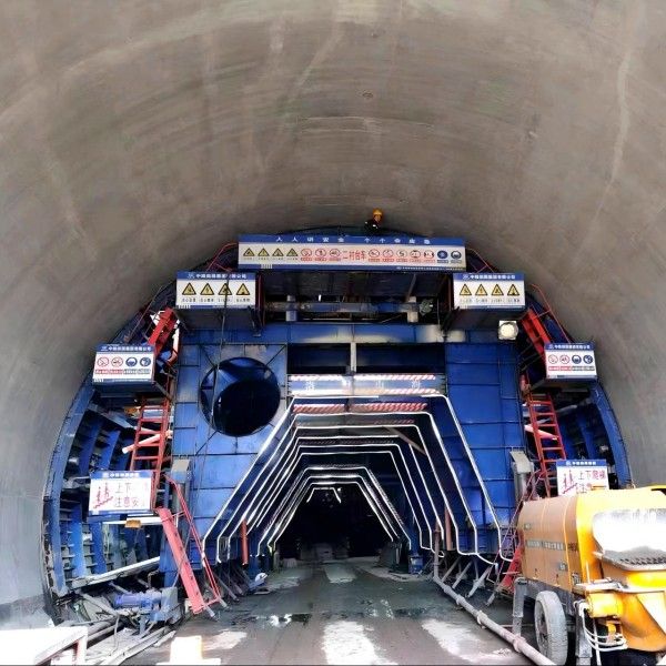 Intelligent Industrial Steel Tunnel Concrete Lining Trolley