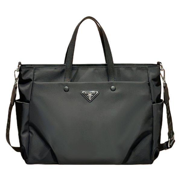 Designer Oxford laptop handbag women's large capacity lightweight business documents travel shoulder slung tote bag