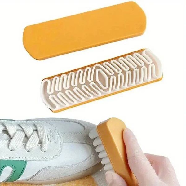 Bestseller Suede leather Raw rubber deerskin shoe suede snow boots Yellow boot cleaning brush ddmytues