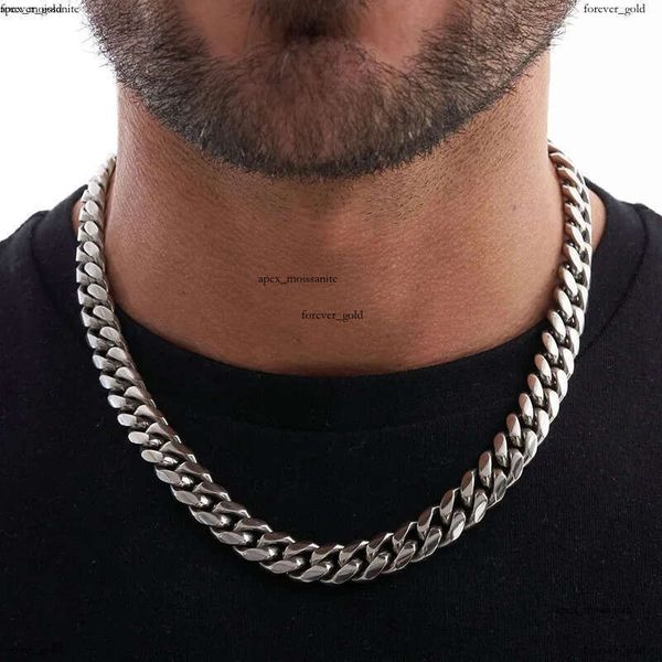 316L Stainless Steel Cuban for IGI Men Women Chunky Miami Curb Mens Link Silver Thick Chain Necklace Punk Jewelry 3MM 5MM 7MM 9MM 10MM 47