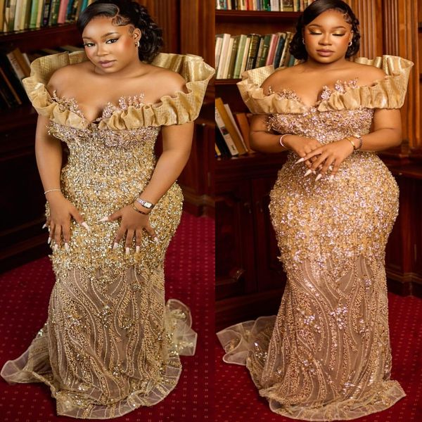 Aso Ebi Gold Mermai… - image