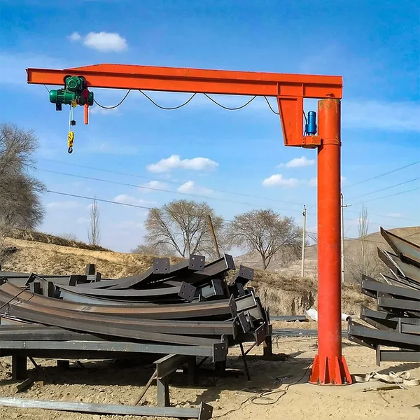 Heavy Duty 5 Ton Pillar Mounted Jib Crane - 360 Degree Rotating Floor Crane with Electric Hoist for Industrial Workshop
Heavy Duty 5 Ton Pillar Mounted Jib Crane - 360 Degree Rotating Floor Crane with Electric Hoist for Industrial Workshop