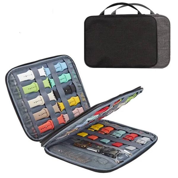 Band Organizer - Straps Holder Carrying Case Storage Bag Travel Pouch for Women Men Most Sizes of Watch Bands ddmythur