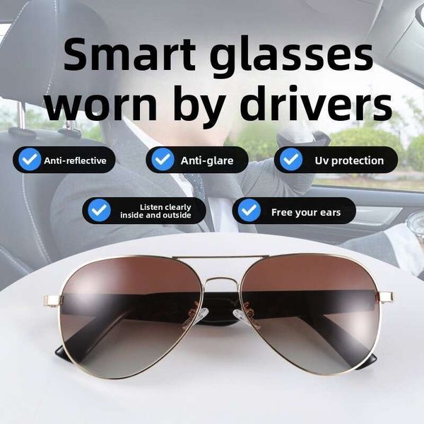 New Product AI Smart Bluetooth Listening To Music And Calling Multi-Functional Anti-Uv Sunglasses Polarized Glasses WKERSIY