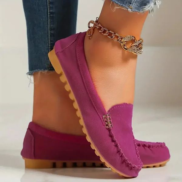 Women's Flats Casual Lightweight Flat Loafers Shoes Trendy Versatile Comfortable Mary Jane Shoes for Women Zapatos De Mujer