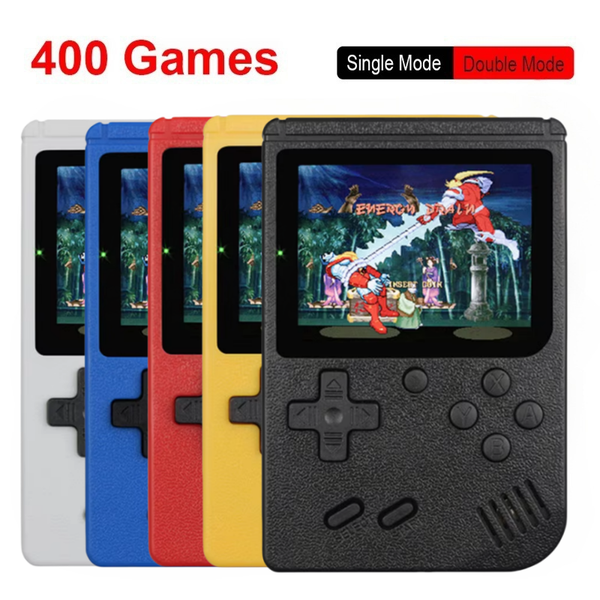 400/500/800 in 1 Mini Handheld Game Console Portable Retro 8-Bit Video Game Player with 3.0 Inch Color LCD Screen