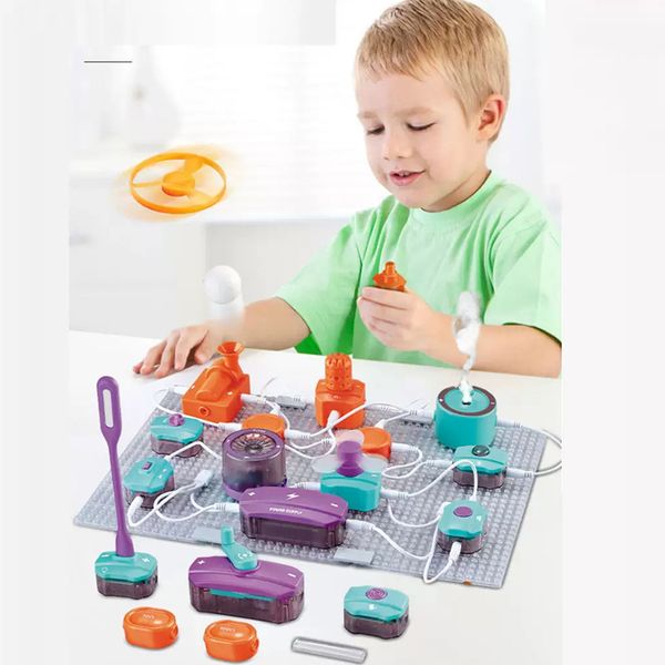 DIY educational toys, including circuitry and electronic building blocks, science experiment sets, help children develop an innovative spirit from an early age.
