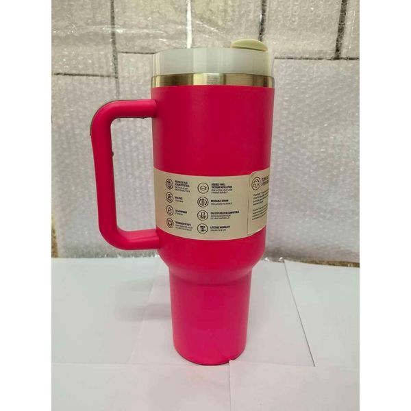New 2nd generation 40oz handle double-layer stainless steel thermal and cold insulation car cup Bingba cup 26Y0116