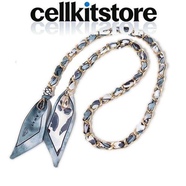 Long Scarf Lanyard - Spring Summer European American Style Crossbody Strap, Multi-Use High-End Phone Chain & Handbag Accessory