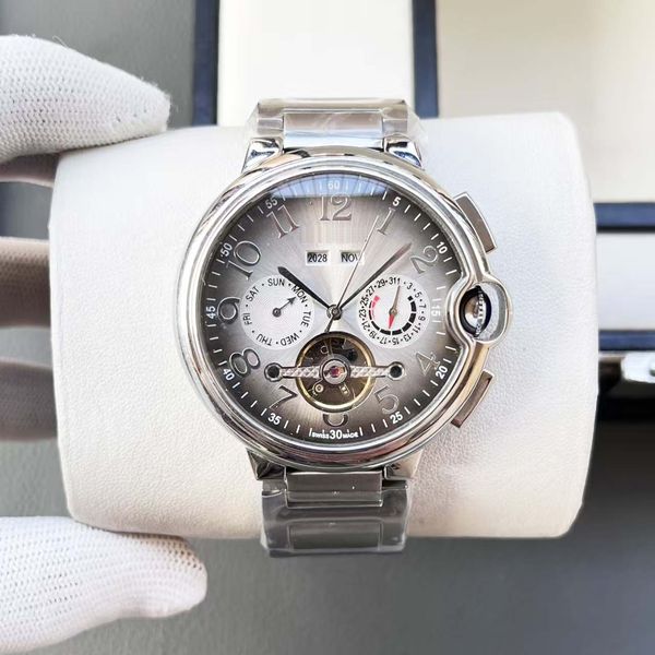 Automatic mechanical movement endows men's mechanical watch with soul, stainless steel case and super strong mineral glass mirror create classics, Split
Automatic mechanical movement endows men's mechanical watch with soul, stainless steel case and super strong mineral glass mirror create classics, Split