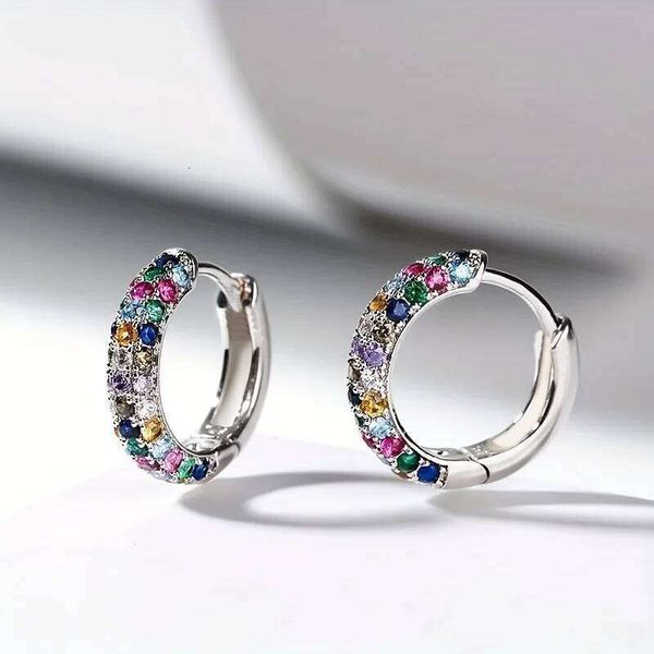 Fashion Sparking Colored Synthetic Zirconia Inlaid Silvery — compare prices at CompareOffers