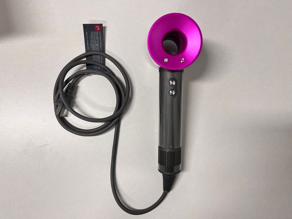 TOP Quality HD08 Leafless Hair Dryer Negative Ions Blower Electric Fanless Vacuum Hairdryer US EU UK plug With Sealed Package