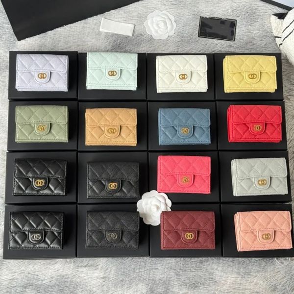 With Box Designer Wallet High-Quality Compact Women's Wallet Luxury Mini Wallet Card Holder Handheld Wallet Black Coin Purse Grained Cowhide Leather Bag5, #20
With Box Designer Wallet High-Quality Compact Women's Wallet Luxury Mini Wallet Card Holder Handheld Wallet Black Coin Purse Grained Cowhide Leather Bag5, #20