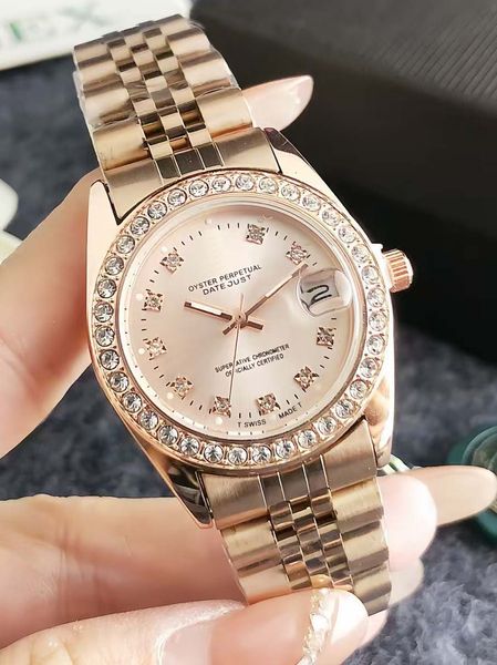 Zircon Inlaid, Always Elegant - High-end Women's Waterproof Watch, Automatic Date, Exquisite Choice, Blue
Zircon Inlaid, Always Elegant - High-end Women's Waterproof Watch, Automatic Date, Exquisite Choice, Blue