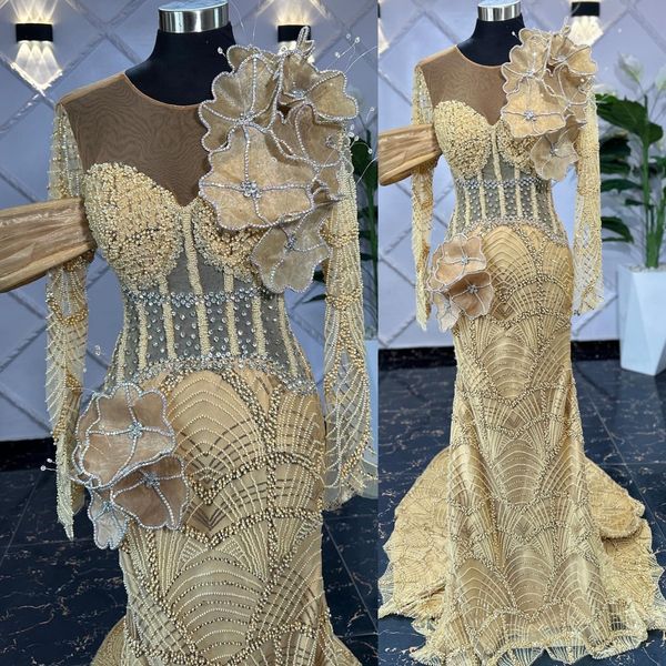 Aso Ebi Champagne M… - image