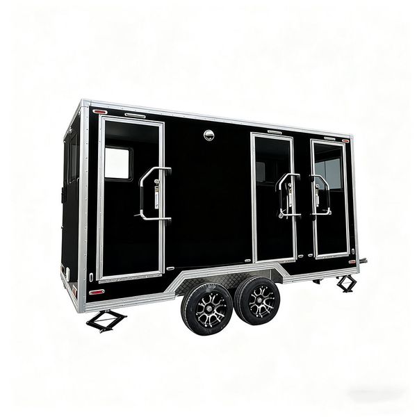 Portable Mobile Restroom Toilet Trailer with WC Shower Convenient and Elegant Mobile Toilets
Portable Mobile Restroom Toilet Trailer with WC Shower Convenient and Elegant Mobile Toilets