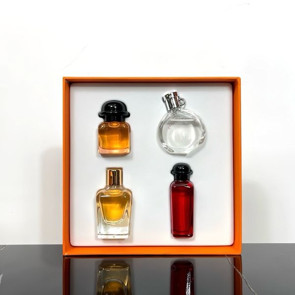 Perfume My Day Perfume Sample Four-piece Silk Scarf Set/My Day/Bloody Rhubarb/Orange Color Q Fragrance