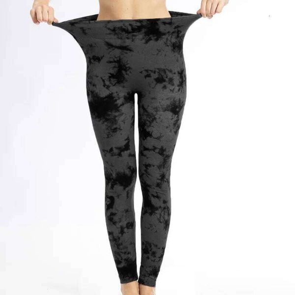DHgate Tie Dye Sports Waist Skinny Pants Gym Workout Cycling High Elastic Yoga Fitness Leggings for Women sold by DHgate