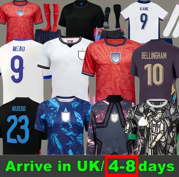 new 26 27 EnGLaNd Soccer Jersey Men Kids KANE BELLINGHAM MAINOO BOWEN RICE FODEN GORDON TONEY PALMER PICKFORD Football Shirt Soccer Uniforms WOMEN 2026 2027 RUSSO