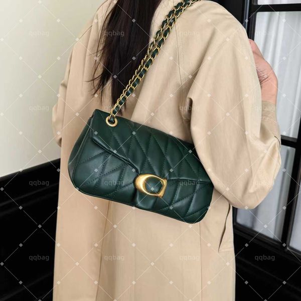 New Women Crossbody Bag Green Shoulder Tabby Bag Classic Ha…