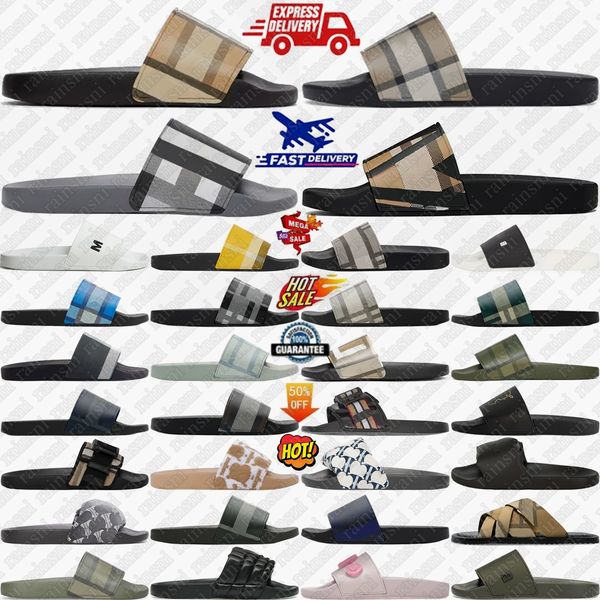 Designer Check Slid…