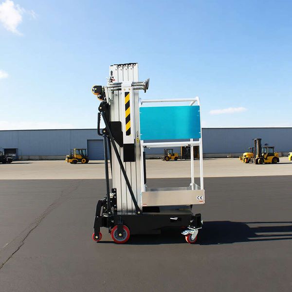 Portable Aluminum Man Lift 9.2m Height Single Mast Aerial Platform Lightweight Alloy Construction for Museum Gallery High Wall Maintenance
Portable Aluminum Man Lift 9.2m Height Single Mast Aerial Platform Lightweight Alloy Construction for Museum Gallery High Wall Maintenance