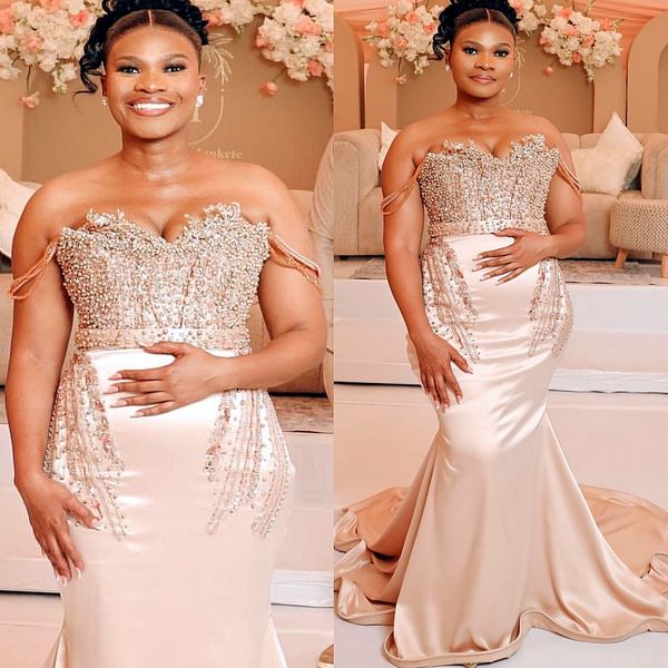 Aso Ebi Champagne M… - image