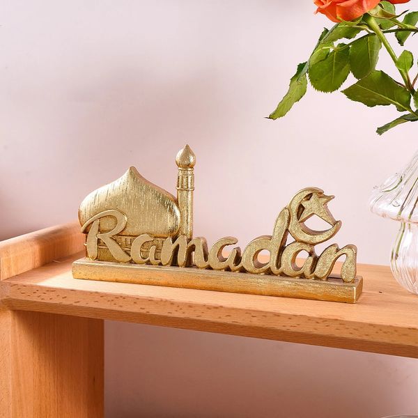 Resin Ramada Decorative Item - Antique