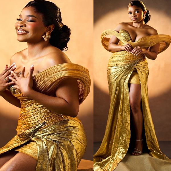 Aso Ebi Gold Mermai… - image