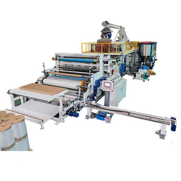 Food Grade Cling Film and Plastic Stretch Film Making Machine 1000mm Double Layer Cast Line for PE LLDPE Material High Output Efficiency
Food Grade Cling Film and Plastic Stretch Film Making Machine 1000mm Double Layer Cast Line for PE LLDPE Material High Output Efficiency