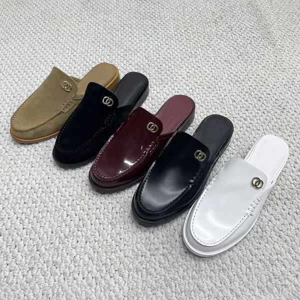 Free Shipping Loafers Womens Designer Dress Shoes Fashion Slingback Mules Suede Flat Pumps Leather Sandals Summer Casual Loafer Slipper 1044, A6
Free Shipping Loafers Womens Designer Dress Shoes Fashion Slingback Mules Suede Flat Pumps Leather Sandals Summer Casual Loafer Slipper 1044, A6