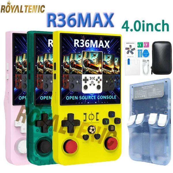 R36Max New Model Retro Handheld Game Console 4.0inch I VS R36S 22000+games Portable Pocket Video Player for Adult Kids 26L0127