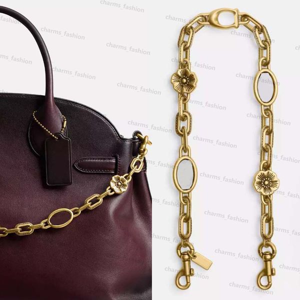 Bag Charm Brass Red…