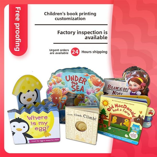 Factory Customized Export Children's Sound Music 3D Pop-up Mechanism Book, Printed Toy
Factory Customized Export Children's Sound Music 3D Pop-up Mechanism Book, Printed Toy