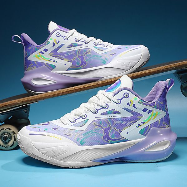 Professional basketball shoes, male teenagers, middle-aged outfield cement field actual training, sneakers, non-slip and wear-resistant students, breathable sneakers
