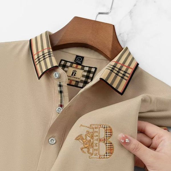 Men's polo shirt designer t shirts High quality Summer shirts Luxury Brand Breathable tshirt fashion Polos shirt