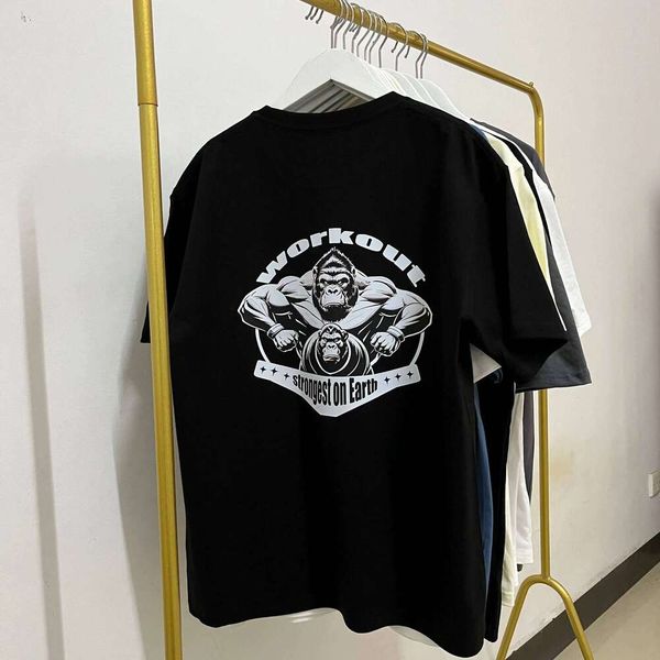 DHgate T Gym Sport T Shirt Men Cotton Short Sleeve Top Man Workout Bodybuilding Tee XJ260131 sold by DHgate