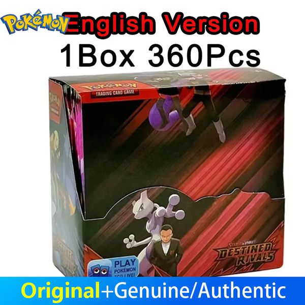360pcs DESTINED Pokemon Card Prismatic SCARLET.VIOLET Sun&Moon EVOLVING 151 Evolutions English Booster Battle Transaction Cards