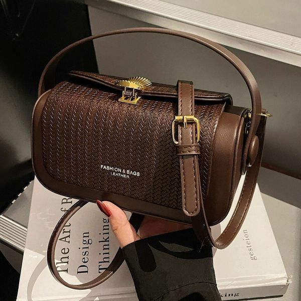 Unique design pillow bag for women, crossbody new fashion commuter bag, high-end light luxury women's handbag dhmallking