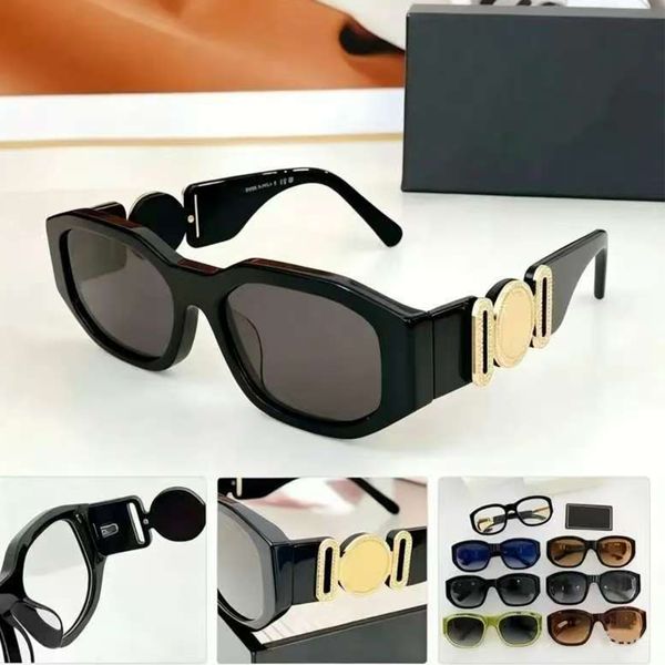 Luxury Sunglasses Metal Oval Woman Polarized Sun Glasses Man Classic Retro Rect…