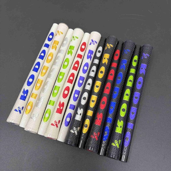 TPR Universal Golf Iron Grip Black White Base with Cute Colorful Bee Pattern Transparent Design Golf Club Grip S260803QMU2