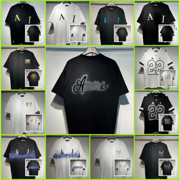 High Quality Shirts For Men T Shirt Graphic Mens Designer Clothe Loose Tees Bra…