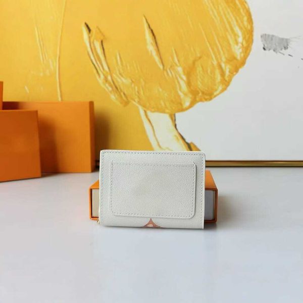Wallets New Embossed Unisex Simple Folding Wallet Coin Purse Card Holder Multif…