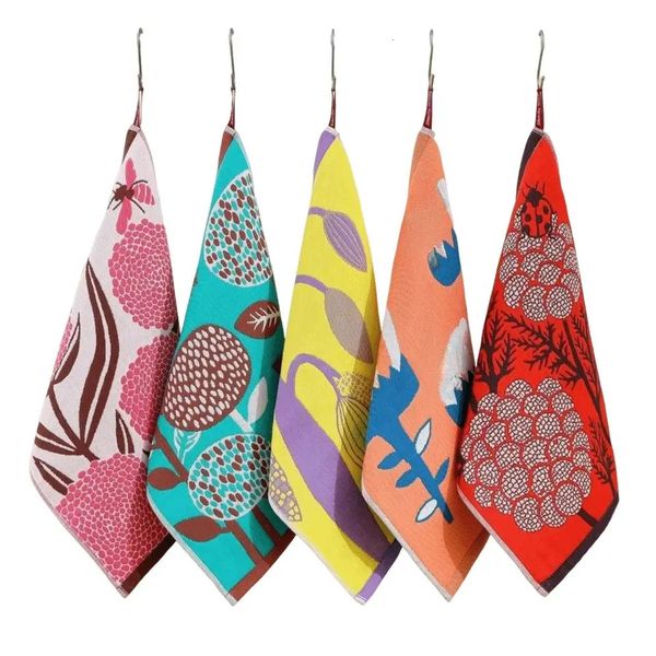 34x40cm Large Hand Towel 4 Layer Cotton Gauze Quick Dry Pure Cotton Dish Cloth Decorative Kitchen Towel Home Restaurant 260826