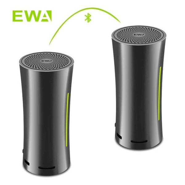 EWA Bluetooth Speaker Portable Wireless Bluetooth Speaker Outdoor Speaker Subwoofer TWS Pairing Speakers Stereo Bass MP3 Player T260827